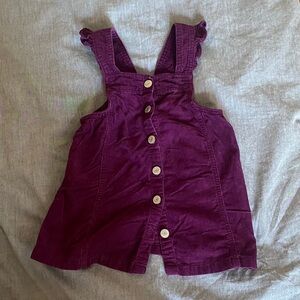 GAP Kids Purple Button-Down Skirt